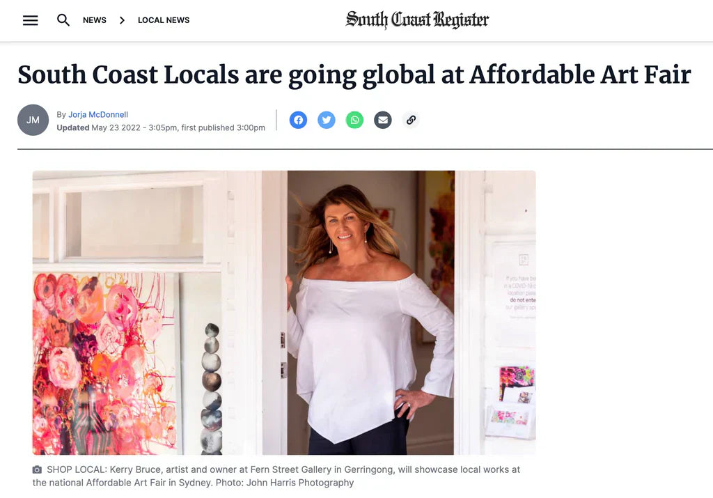 MEDIA ARTICLE - SOUTH COAST REGISTER