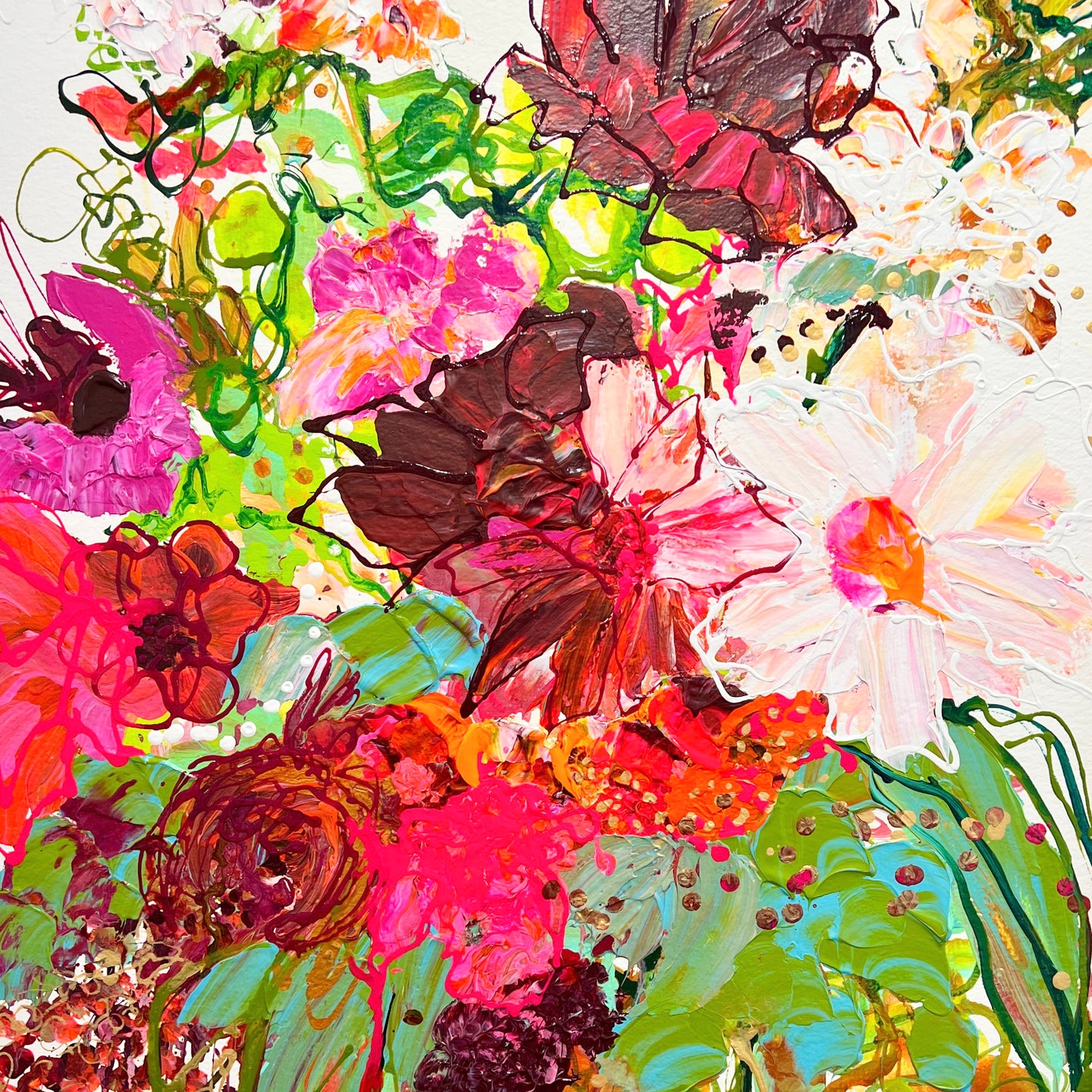 Blooming Beauty, Original Art on Archival Paper