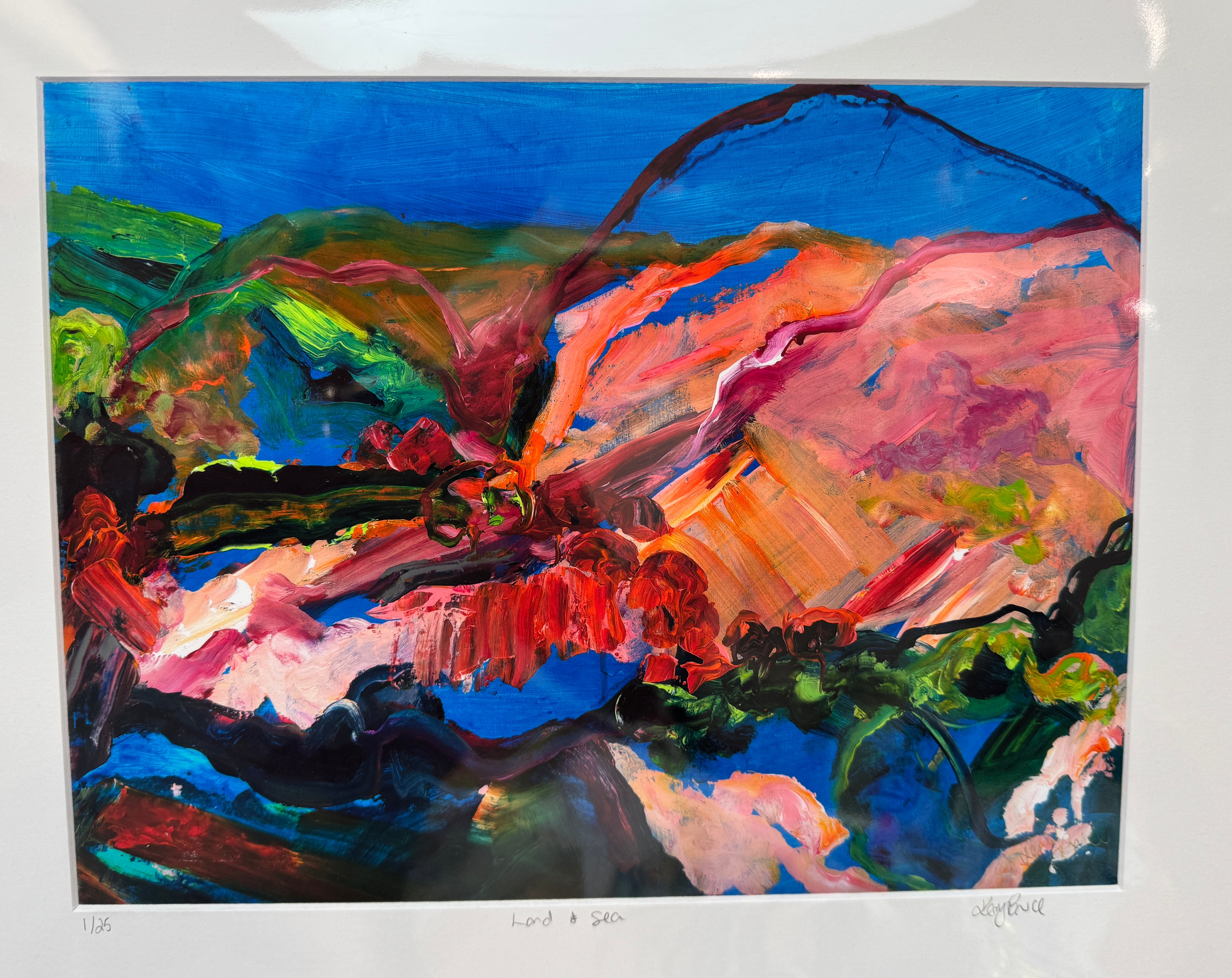 Land & Sea, MEDIUM, Limited Edition Print, #2/25 unframed,