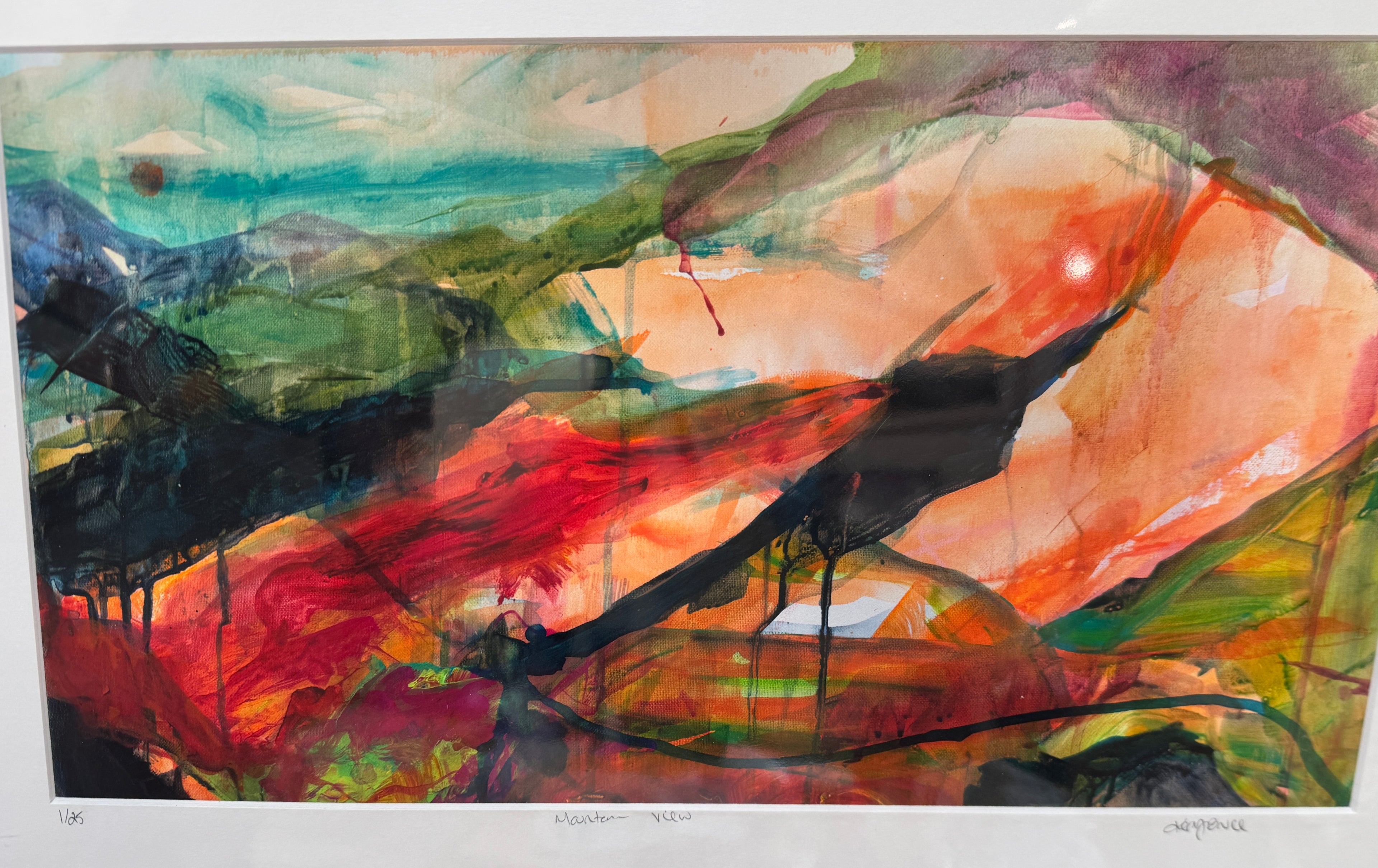 Mountain View, MEDIUM, Limited Edition Print, #2/25 unframed,