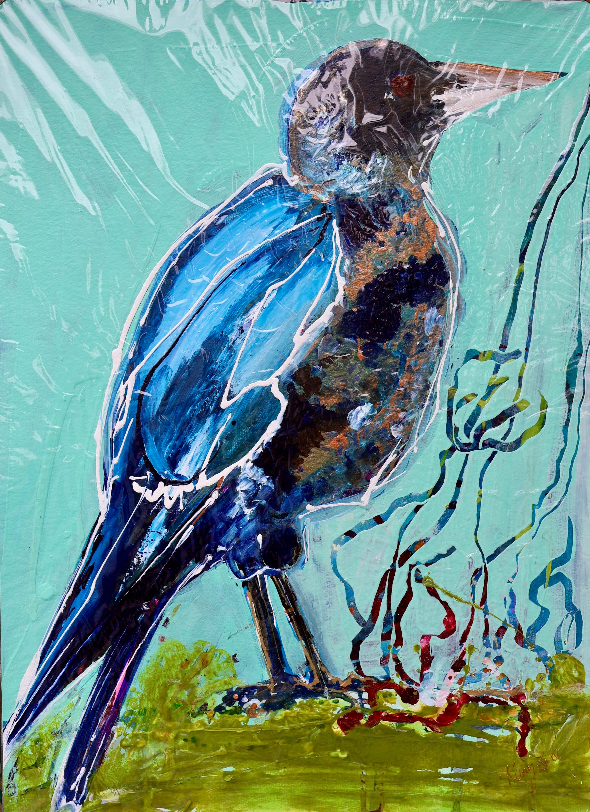 Maggie - Original Art on Paper - Unframed