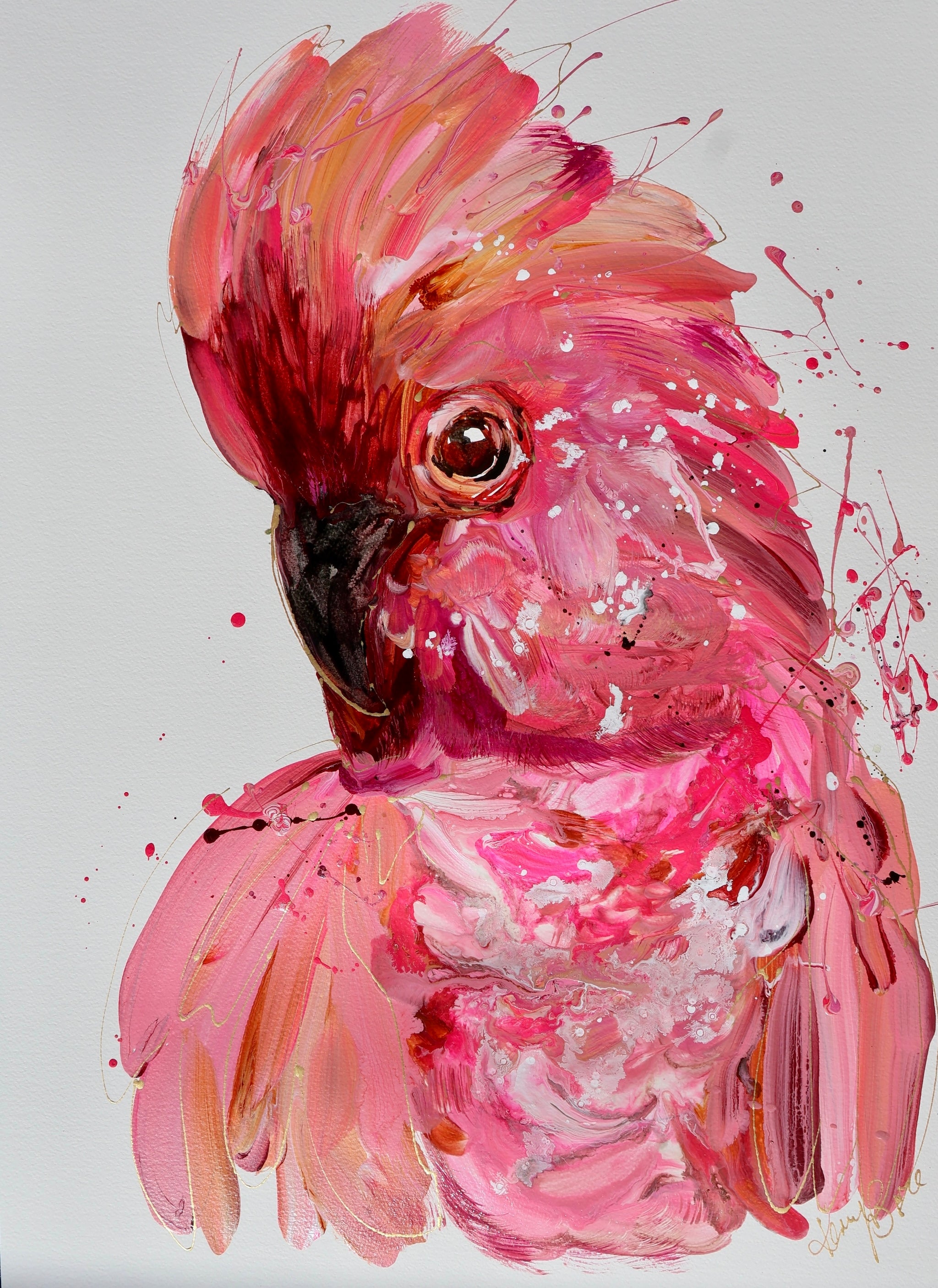 Candy - Original Art on Paper - framed