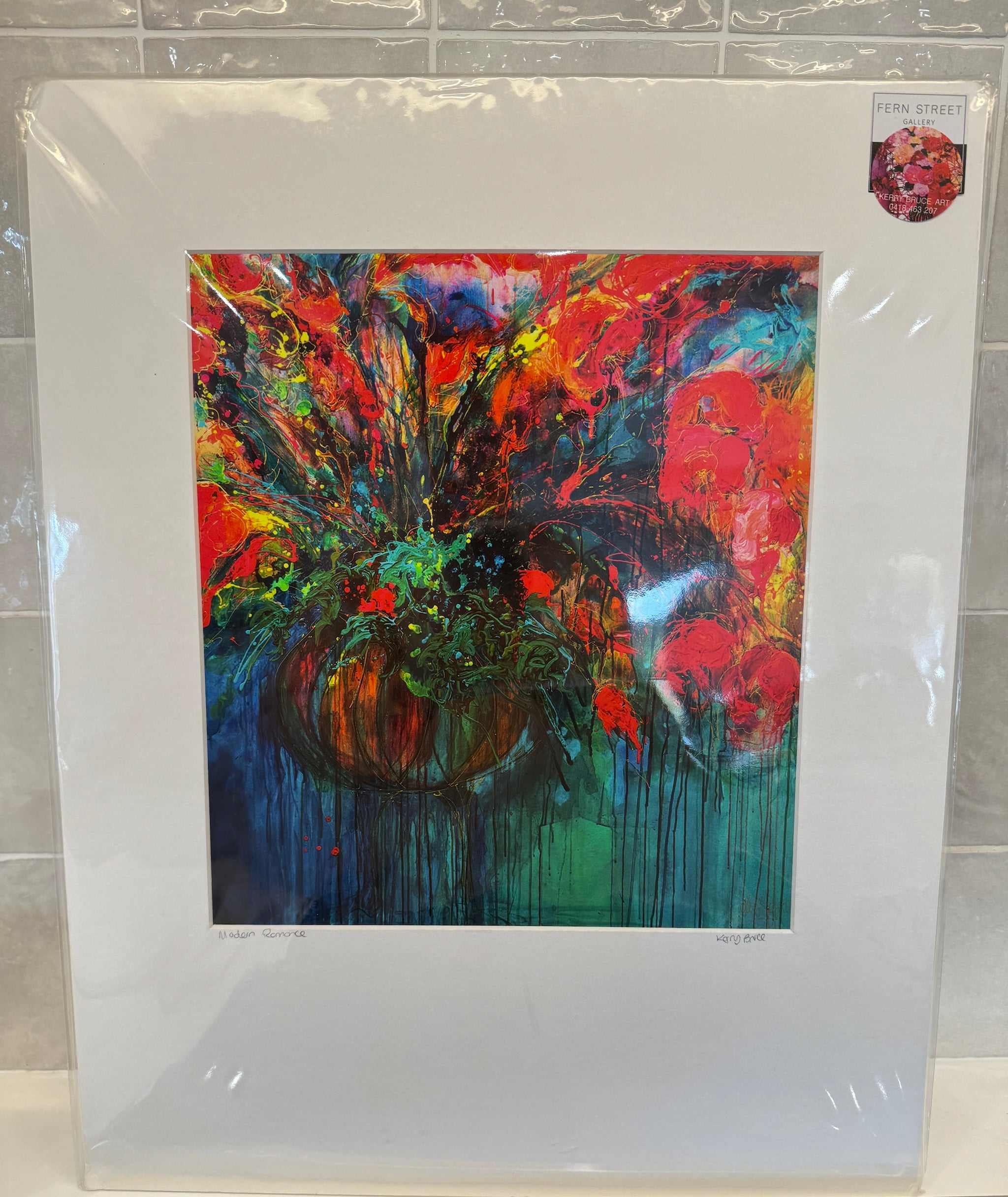 Bouquet- MEDIUM, Open ended Medium size Print, unframed,