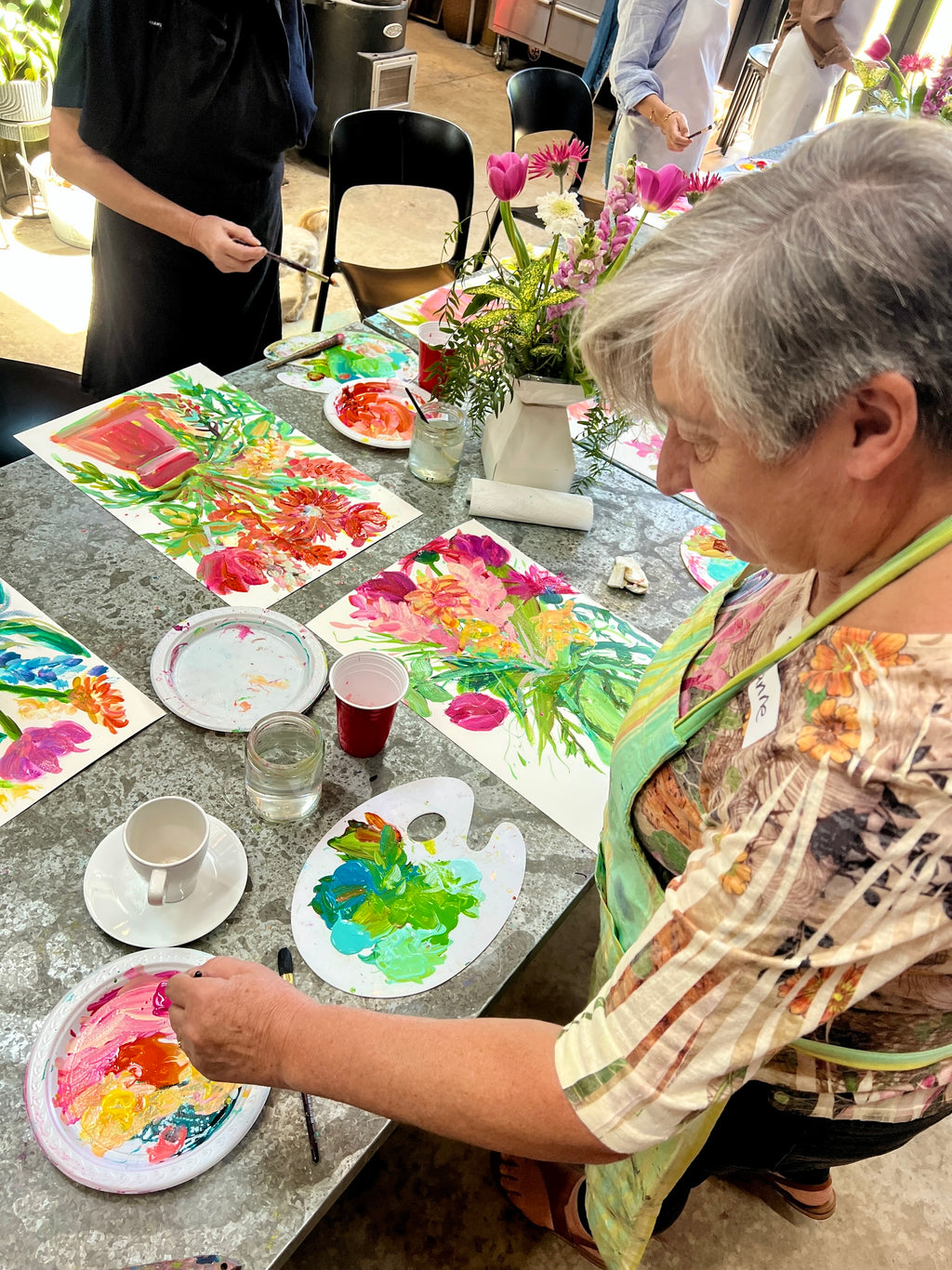 Blooms Art Workshop, Green Door Studios Robertson 2026 Dates TBC.  Taking Expressions of Interest Now