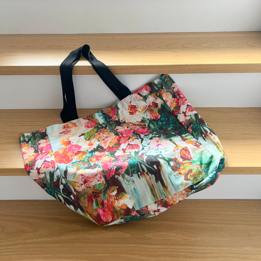 Fluer - Cotton Drill Deluxe Tote Bag