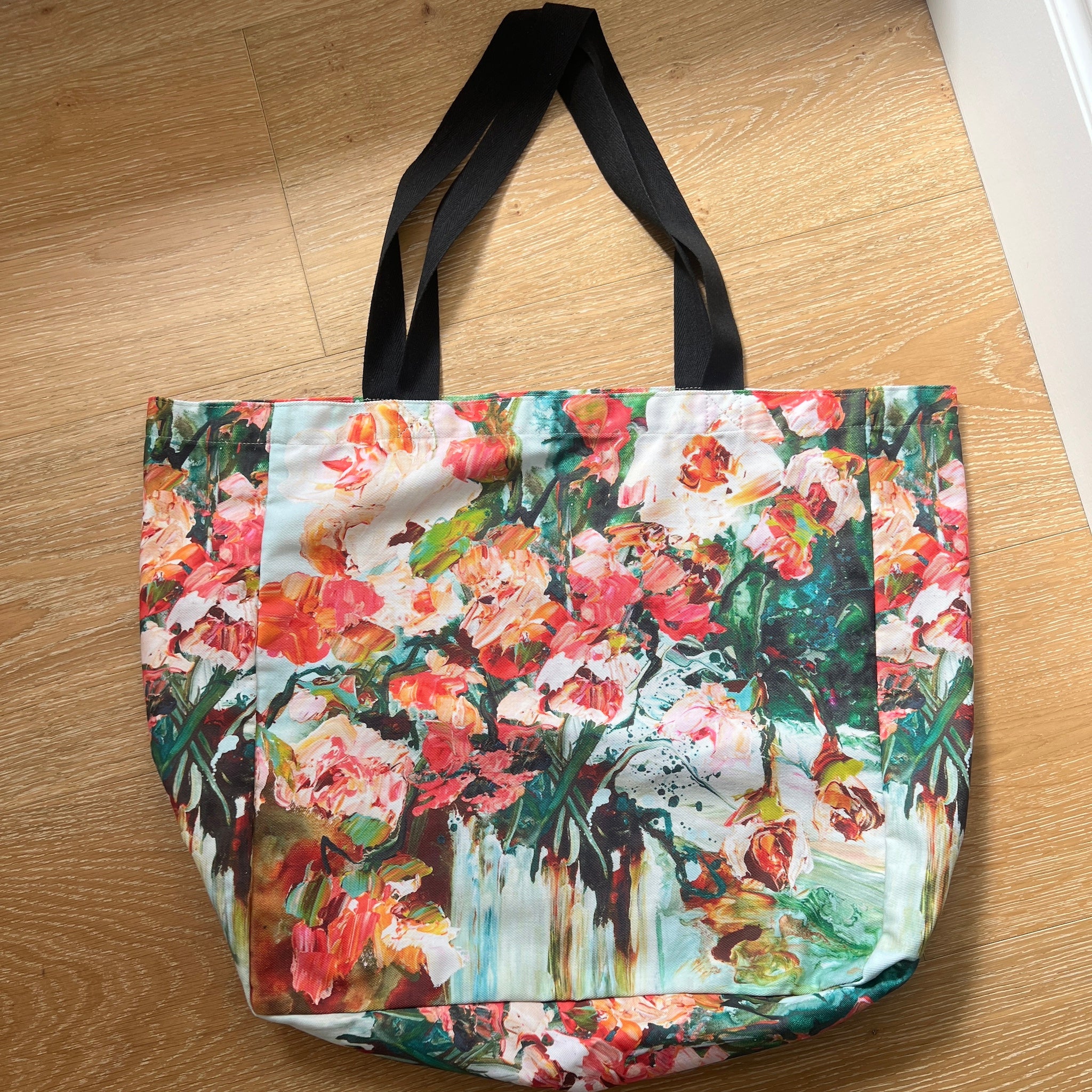 Fluer - Cotton Drill Deluxe Tote Bag