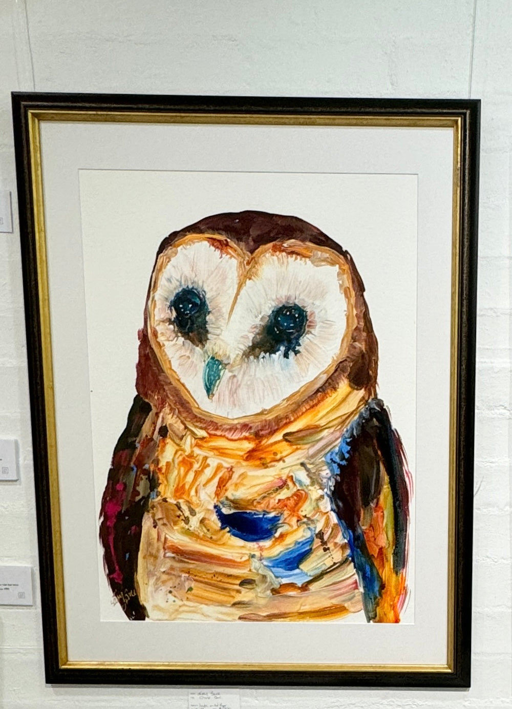 Oliver Owl l Framed