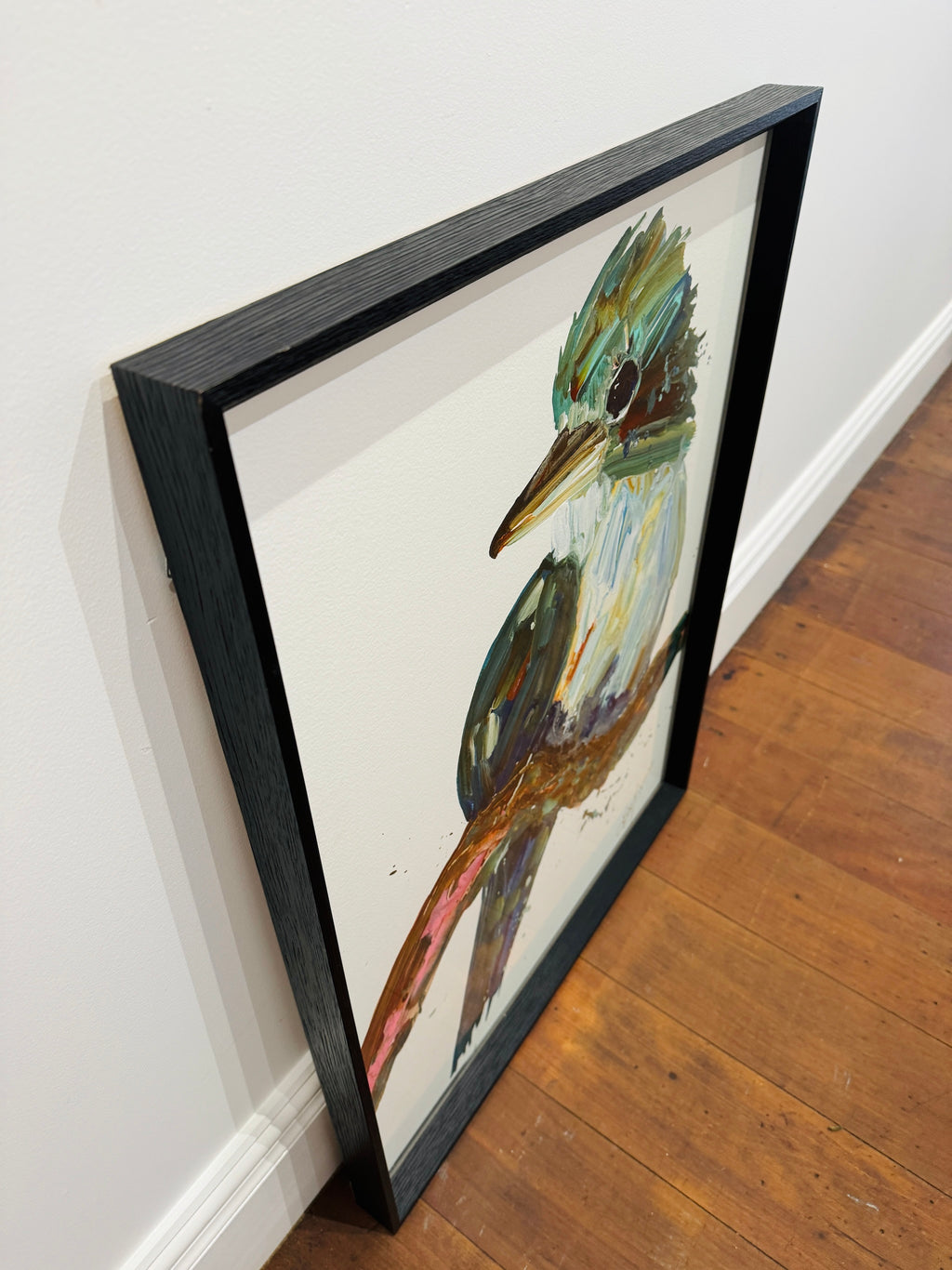 Kookaburra, Original Art on Archival Paper / Framed
