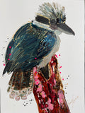 Kookaburra -Bobby Kookaburra - Original Art on Paper - Unframed