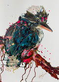 Kookaburra -Benny Kookaburra - Original Art on Paper - Unframed