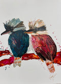 Kookaburra - Just the Two of Us - Original Art on Paper - Unframed