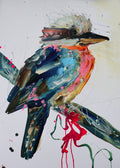Sophie Kookaburra, Open ended Medium size Print, unframed