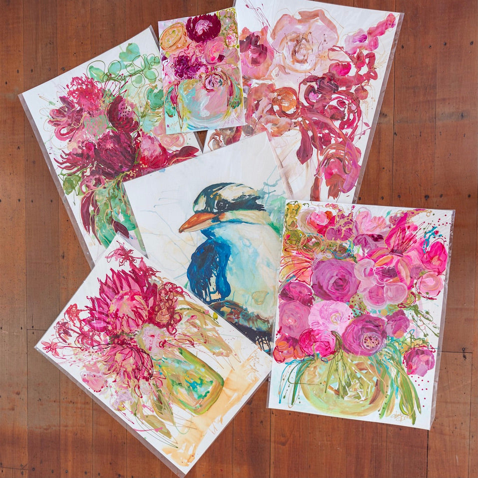 Blooms Art Workshop, Green Door Studios Robertson 2026 Dates TBC.  Taking Expressions of Interest Now