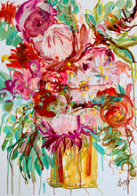 Load image into Gallery viewer, King Protea, Original Art on Archival Paper
