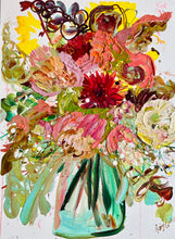 Load image into Gallery viewer, Bubbles &amp; Blooms, Original Art on Archival Paper
