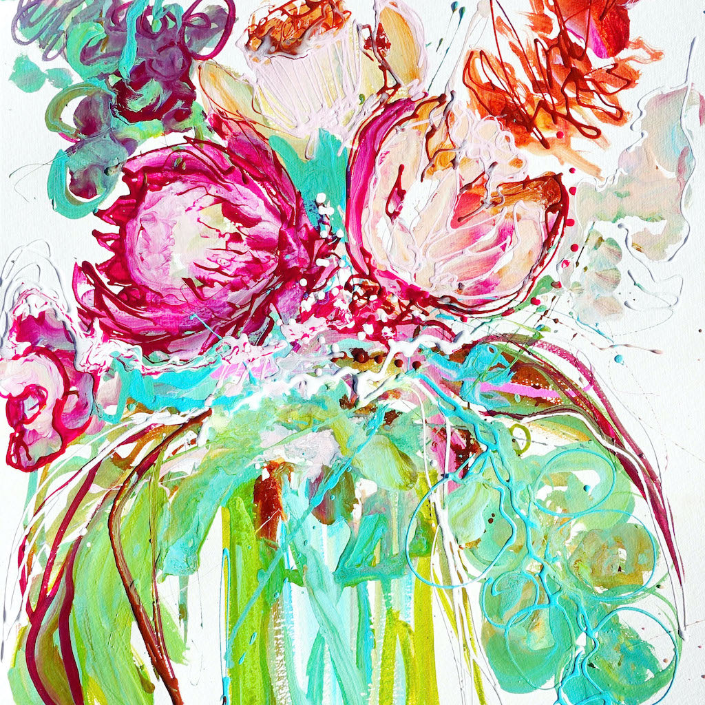 Blooms Art Workshop, Green Door Studios Robertson 2026 Dates TBC.  Taking Expressions of Interest Now