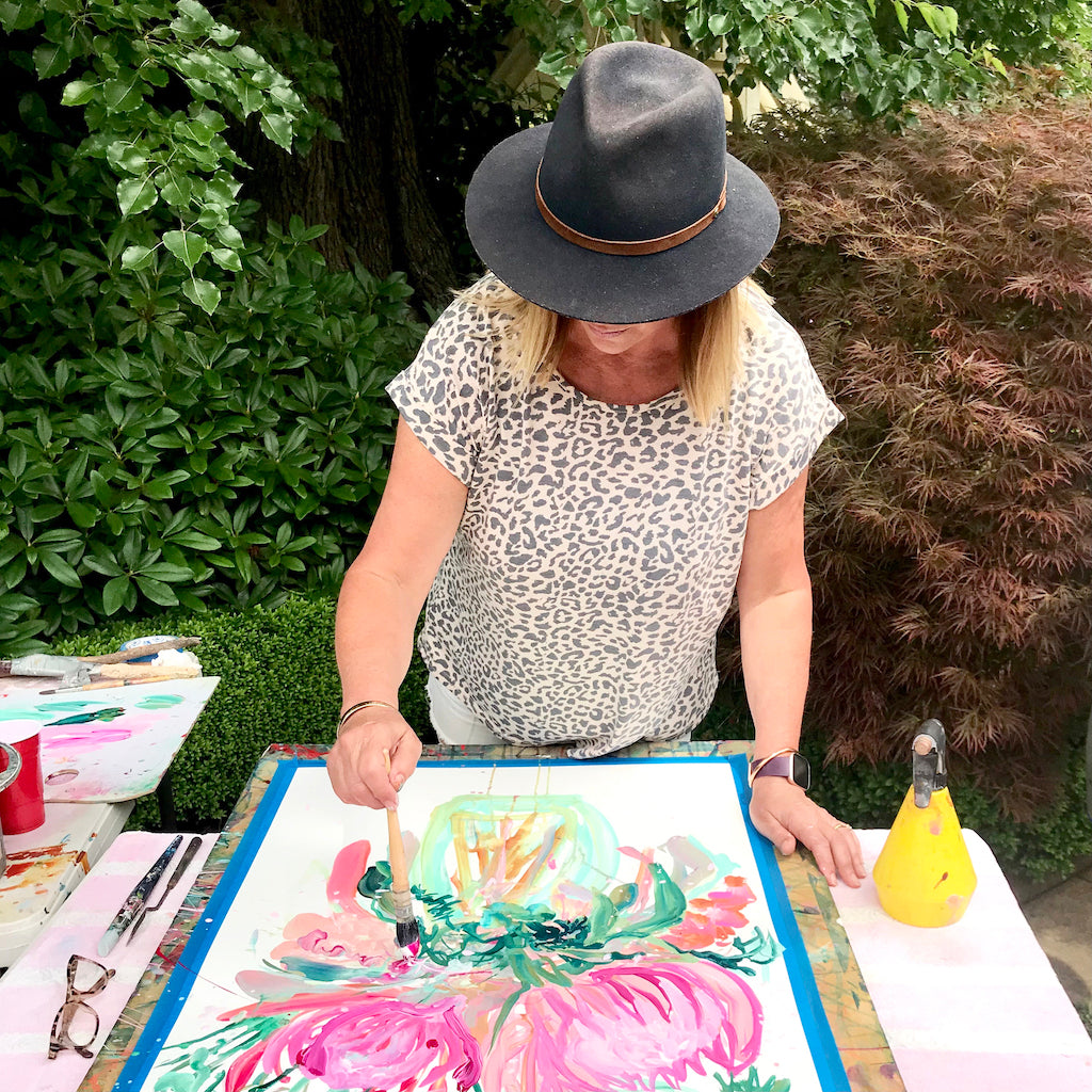 Blooms Art Workshop, Green Door Studios Robertson 2026 Dates TBC.  Taking Expressions of Interest Now