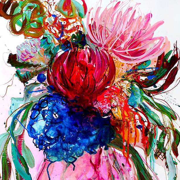 Blooms Art Workshop, Green Door Studios Robertson 2026 Dates TBC.  Taking Expressions of Interest Now