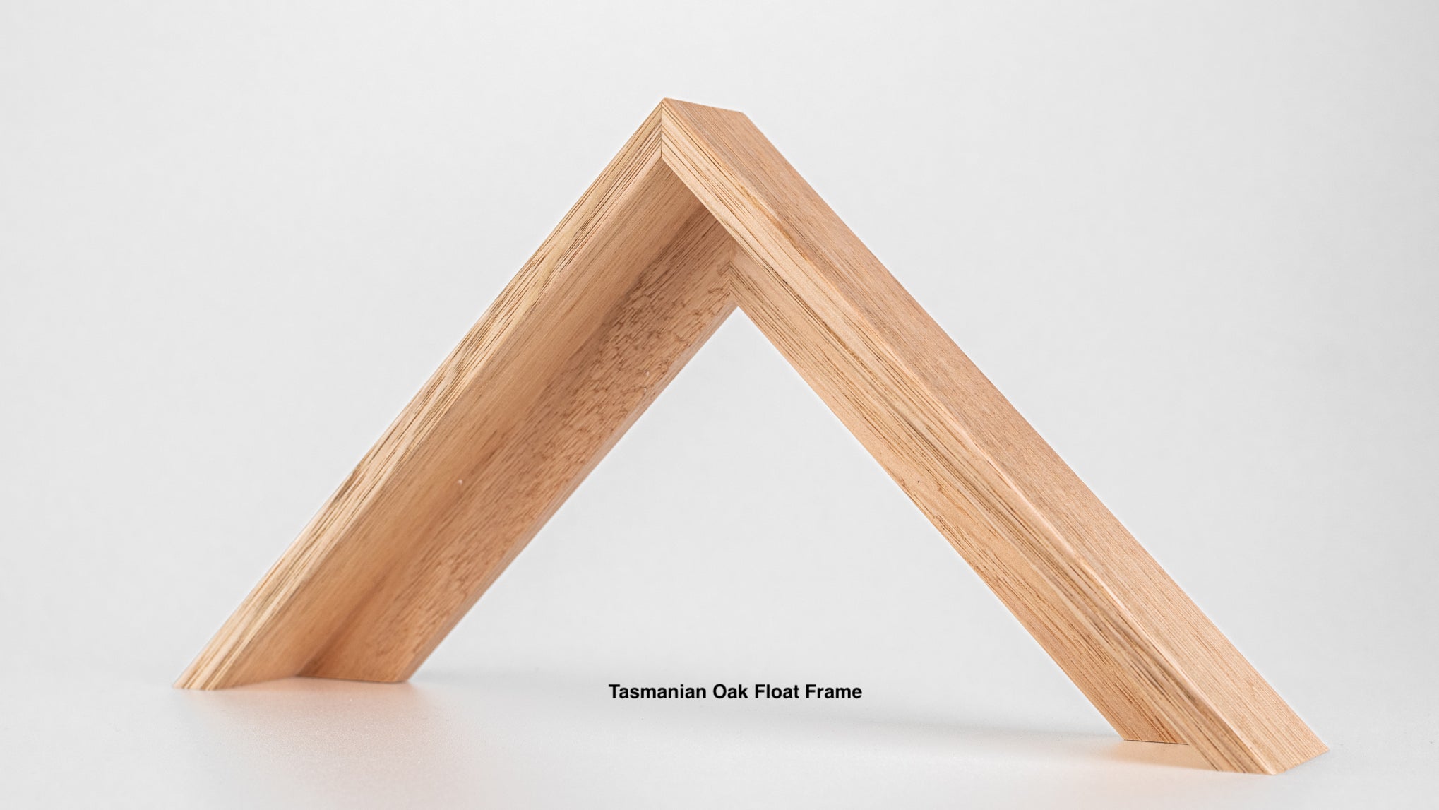Tasmanian oak float frame
